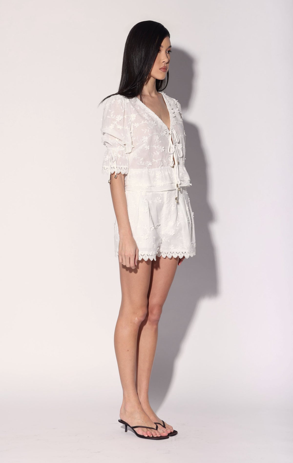 Bardot Top, White (Spring 2027)