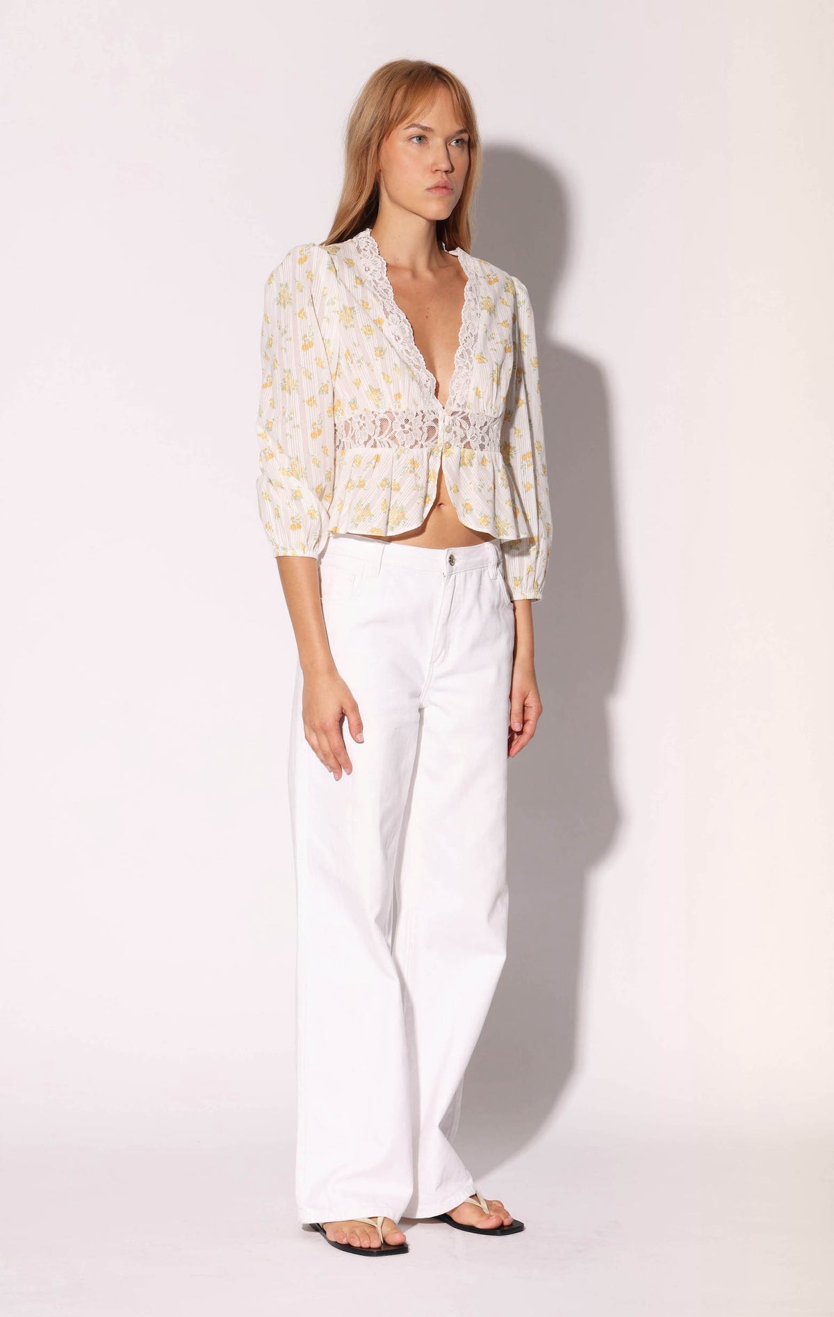 Charlene Top, Yellow Bouquet (Spring 2027)