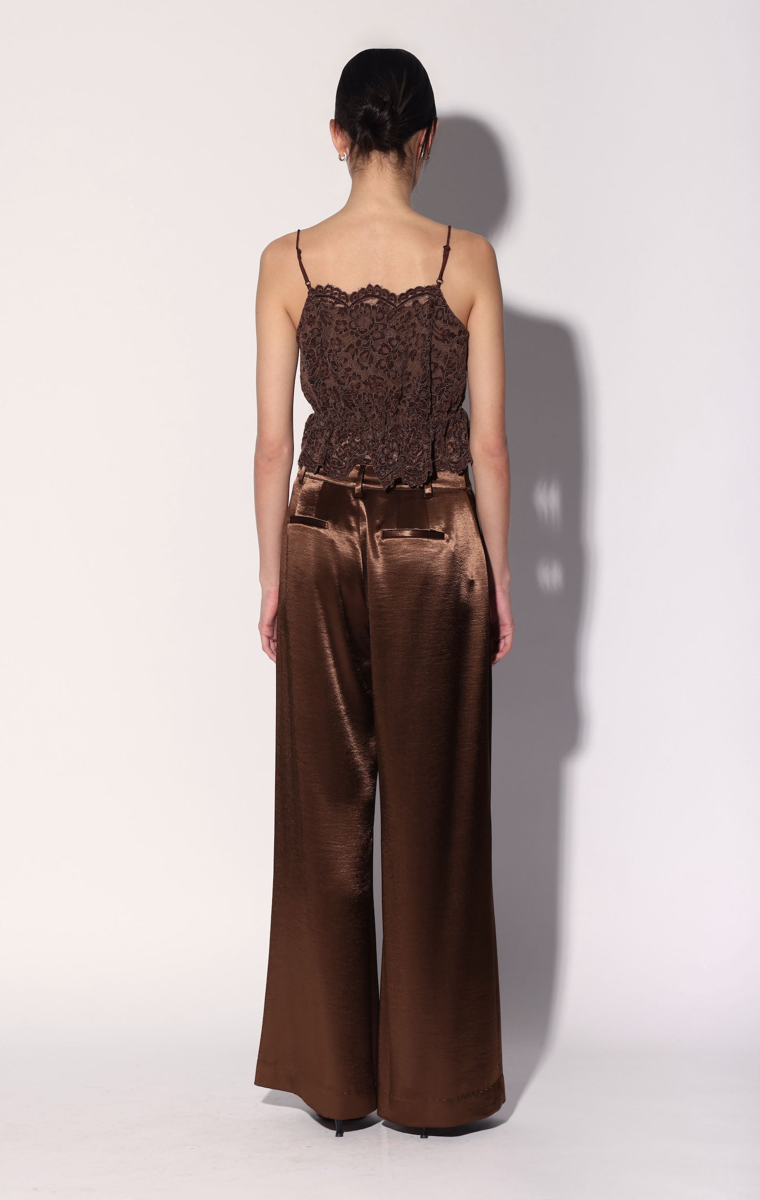 Lola Top, Chocolate Lace