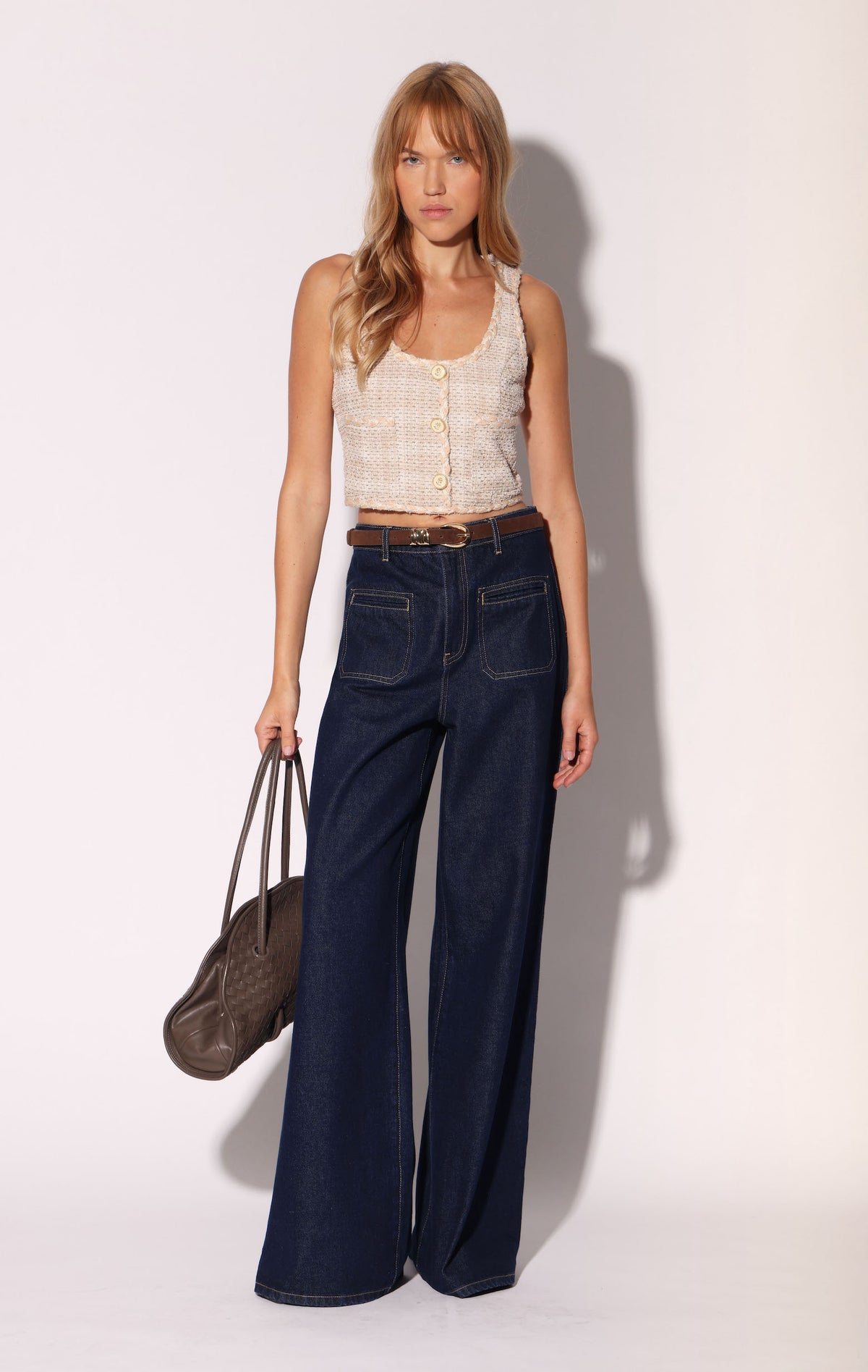 Aviva Top, Tuscan Tweed