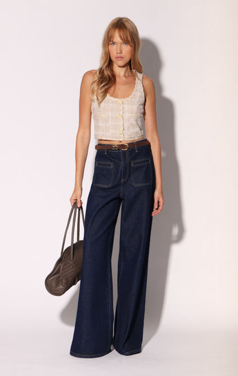 Aviva Top, Tuscan Tweed