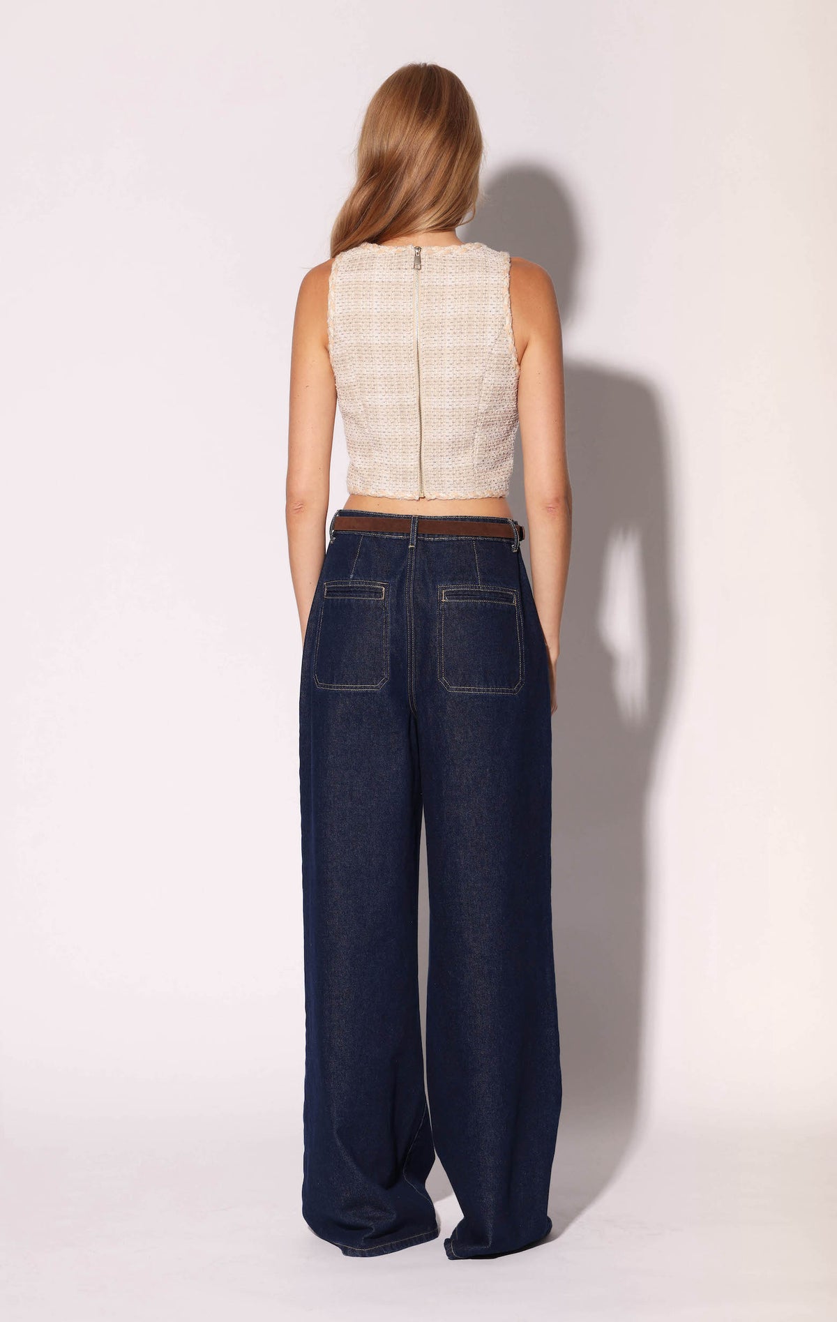 Aviva Top, Tuscan Tweed