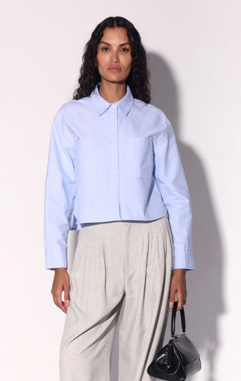 Carter Top, French Blue (Pre Spring 2027)