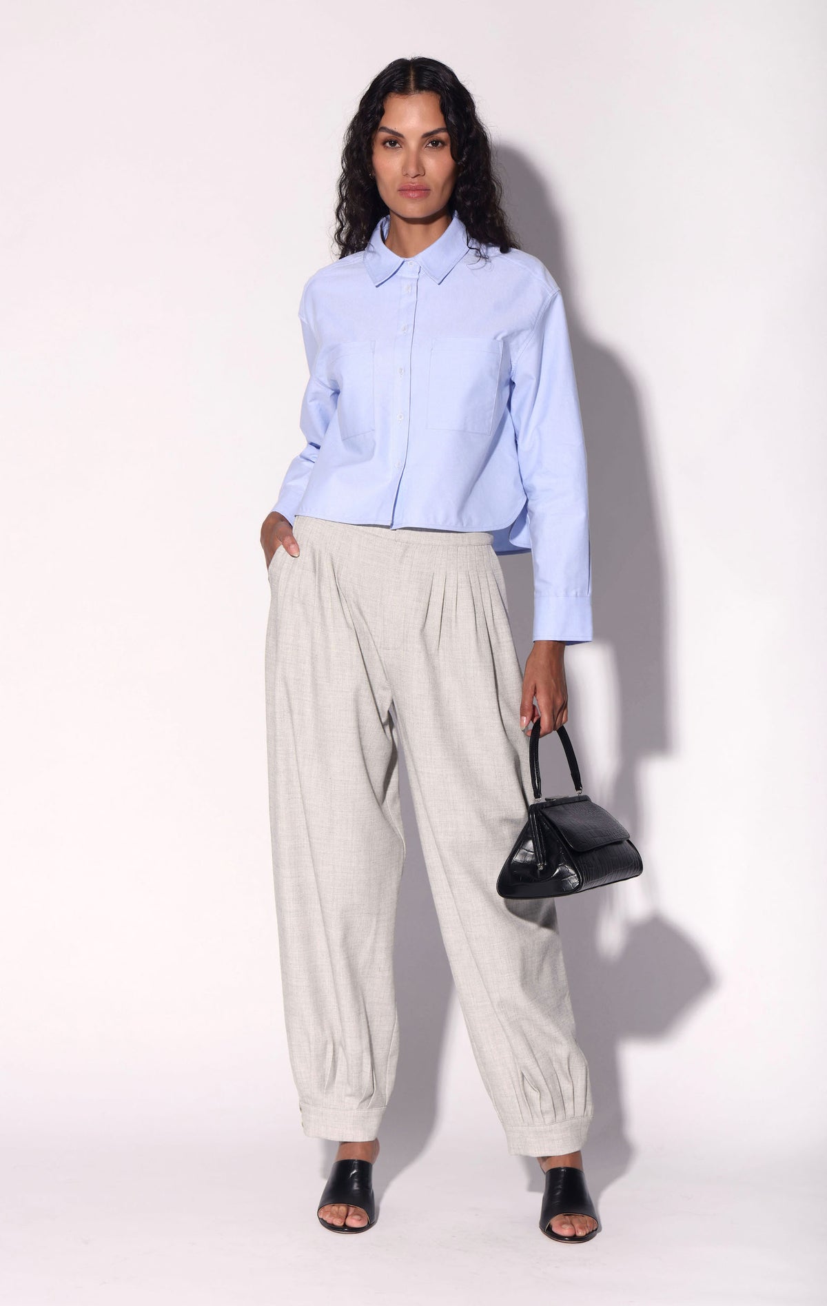 Carter Top, French Blue (Pre Spring 2027)