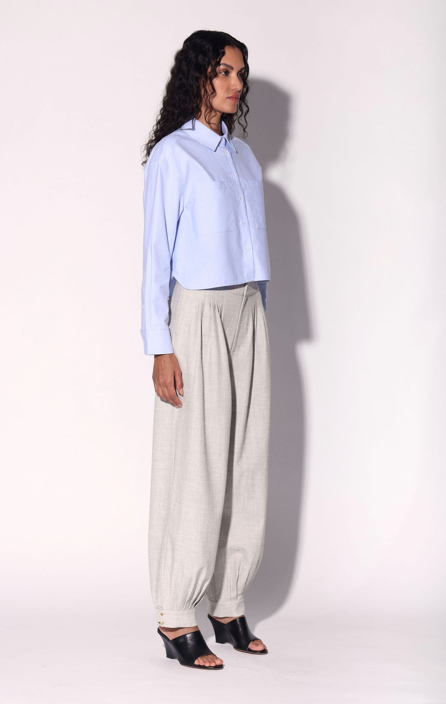 Carter Top, French Blue (Pre Spring 2027)