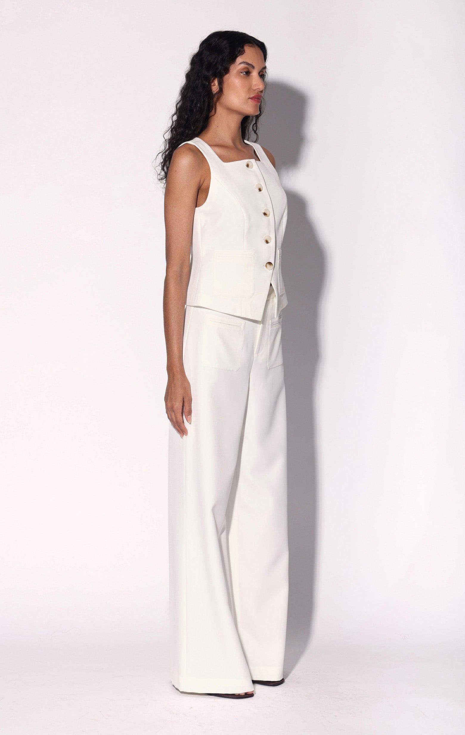 Cassidy Top, White