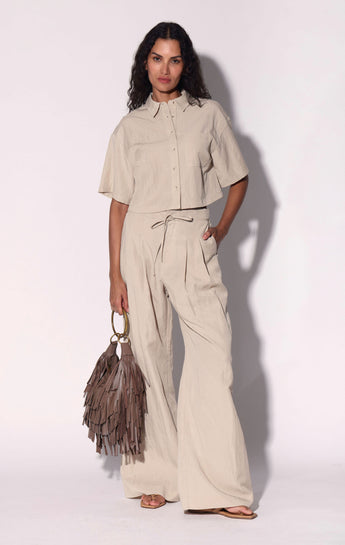 Savannah Top, Light Taupe