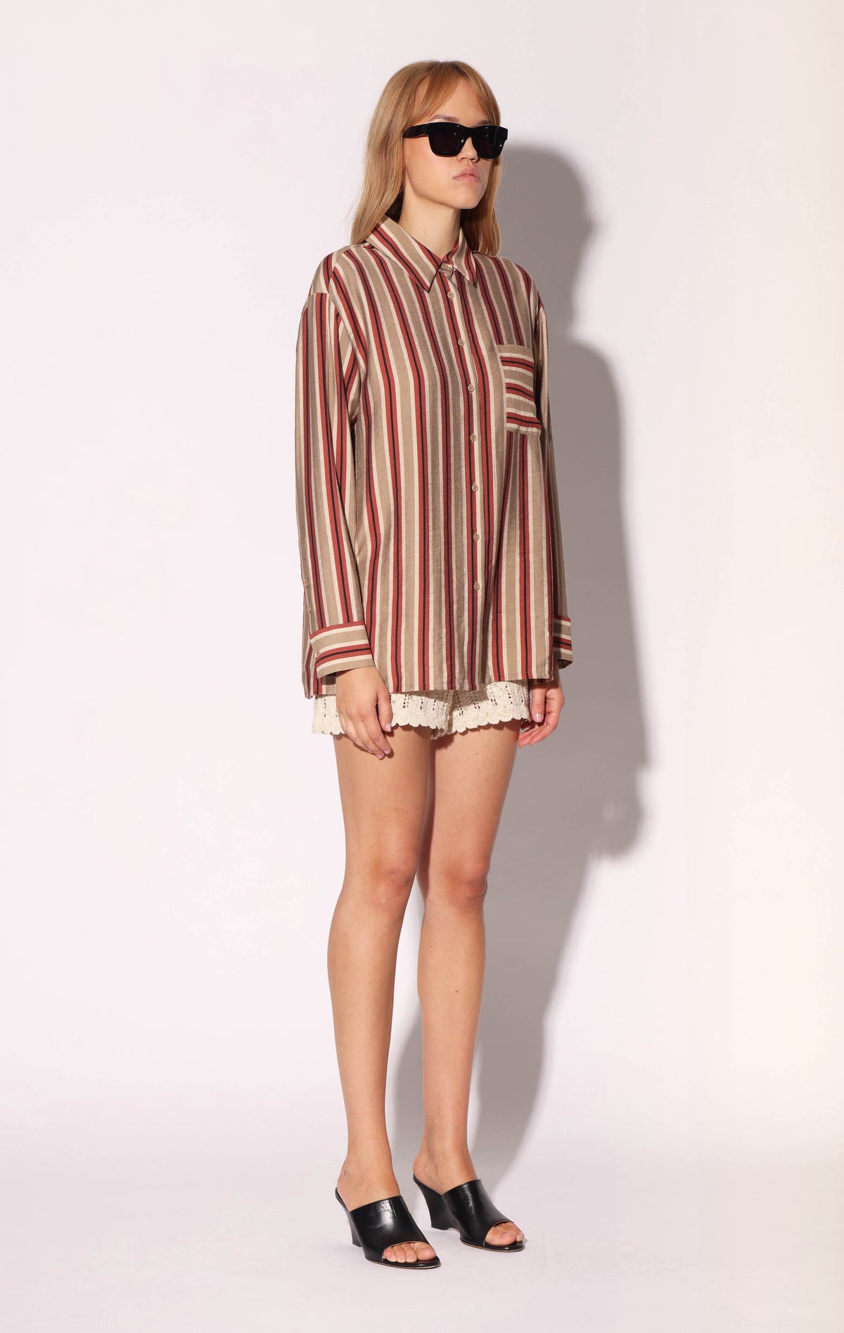 Clarice Top, Tan Clay