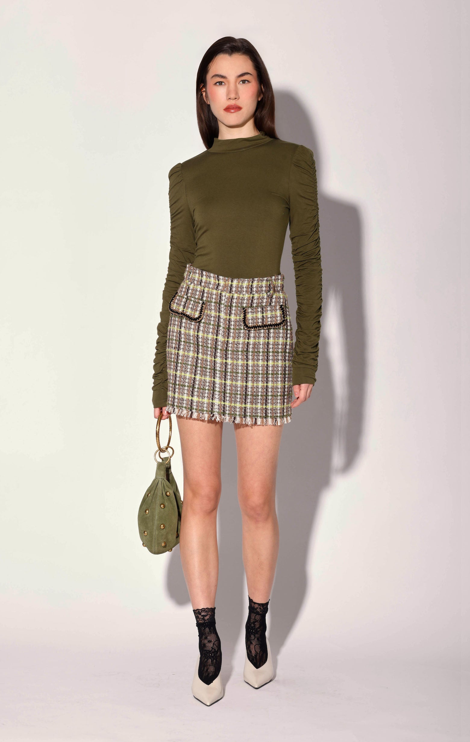 Chaya Top, Olive