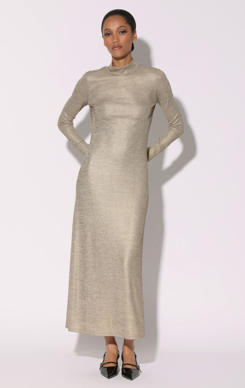 Ella Dress, Gold