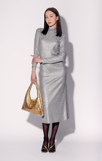 Ella Dress, Silver