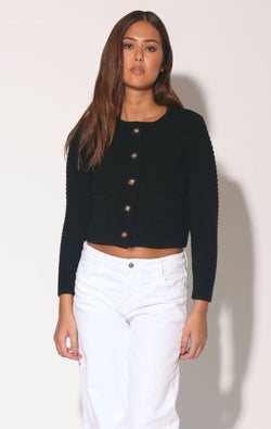 Janis Cardigan, Black