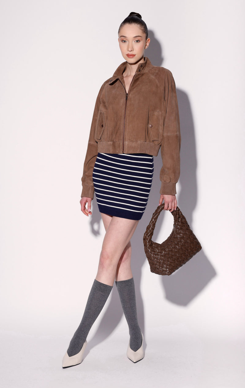 Rhea Skirt, Cruise Stripe