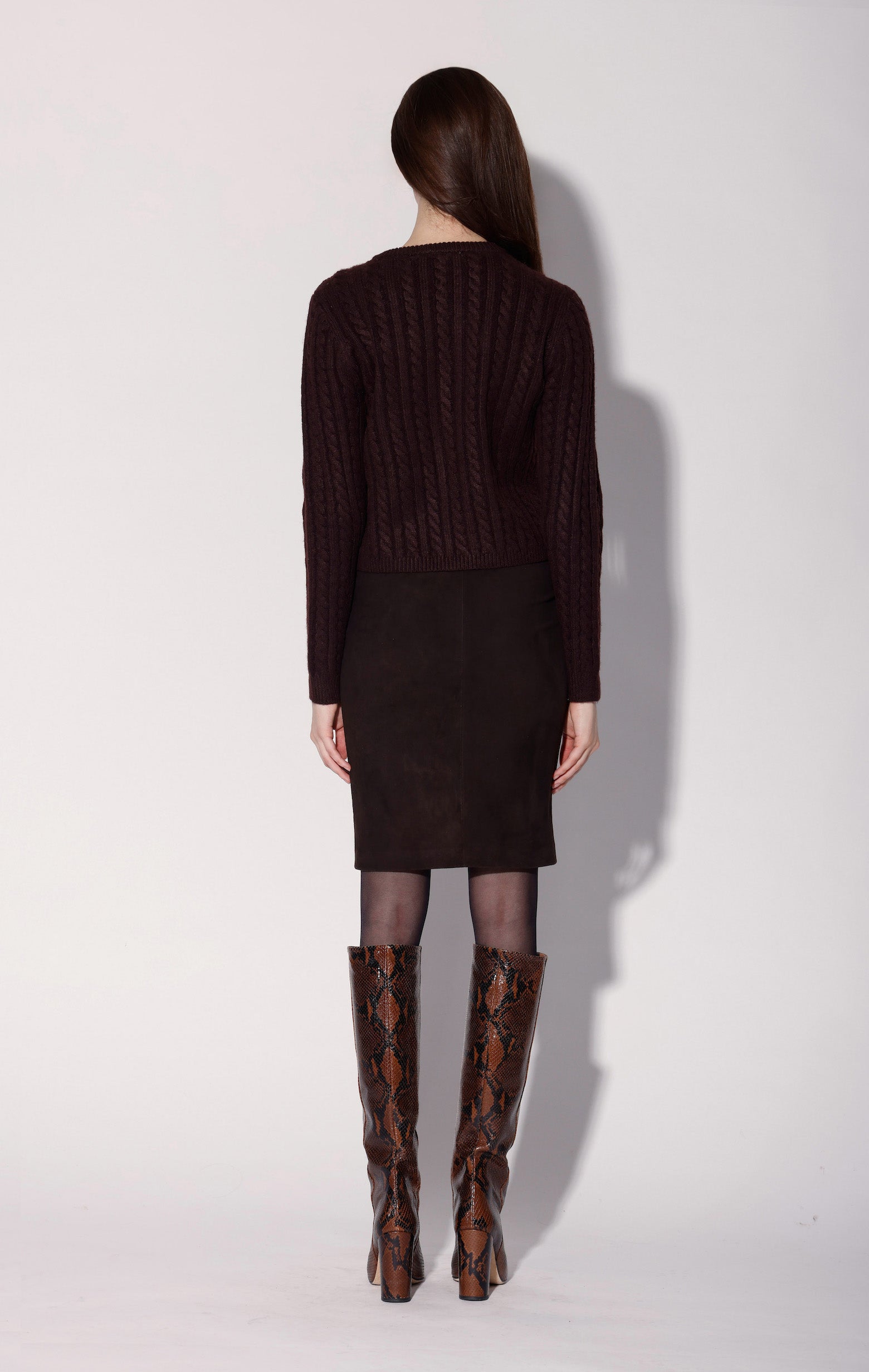 Giselle Cardigan, Plum