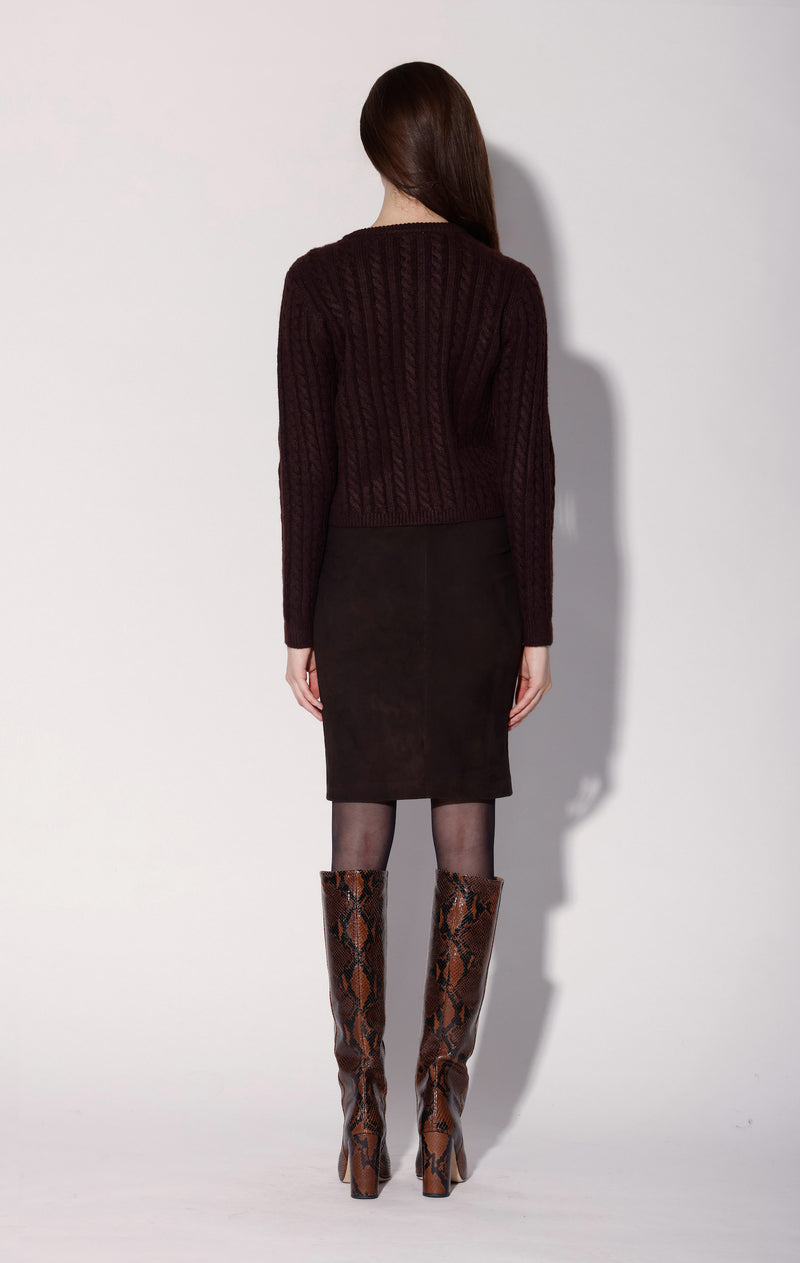 Giselle Cardigan, Plum