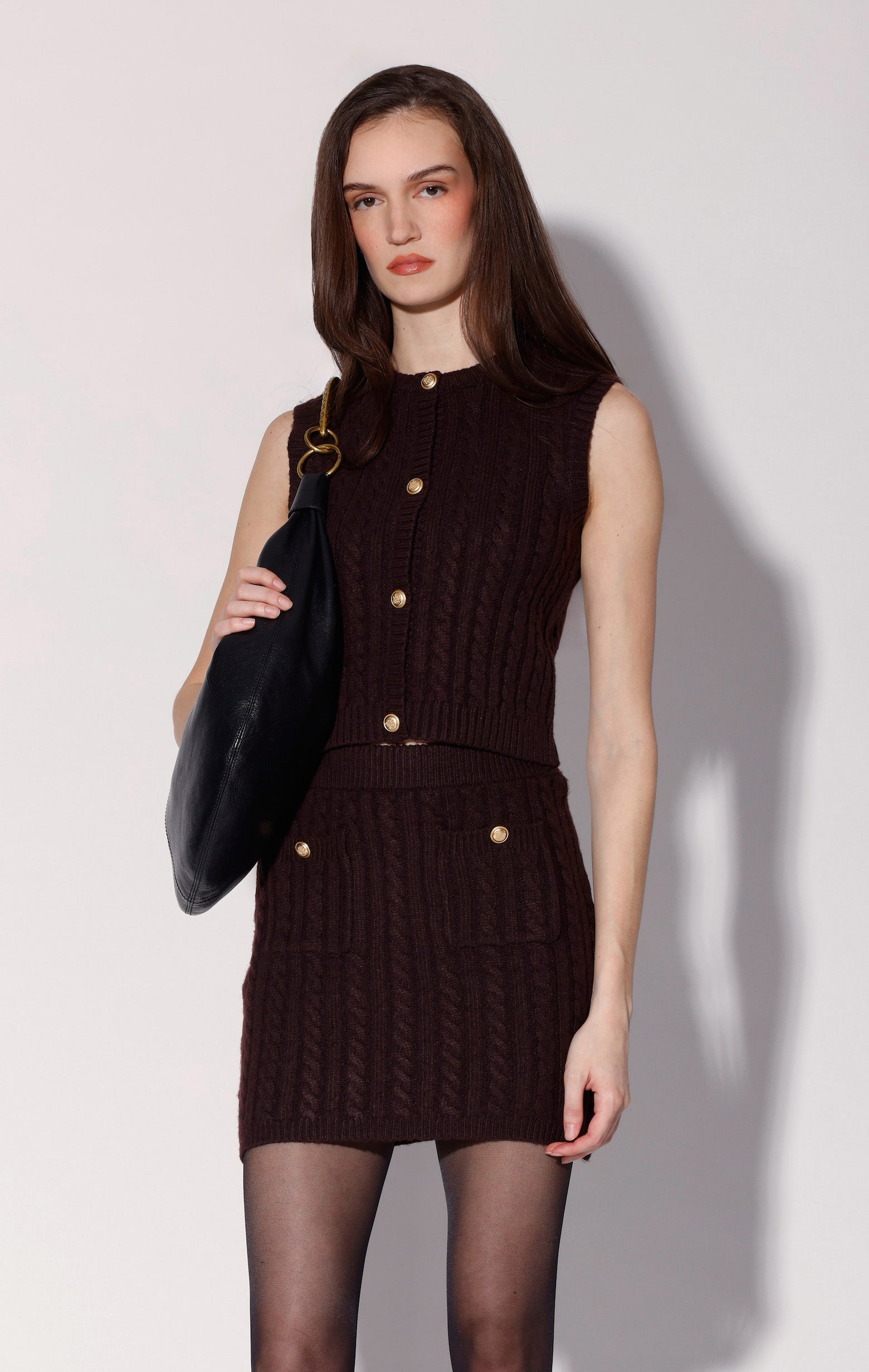 Gia Skirt, Plum