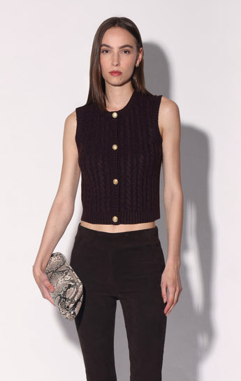 Gemma Top, Plum