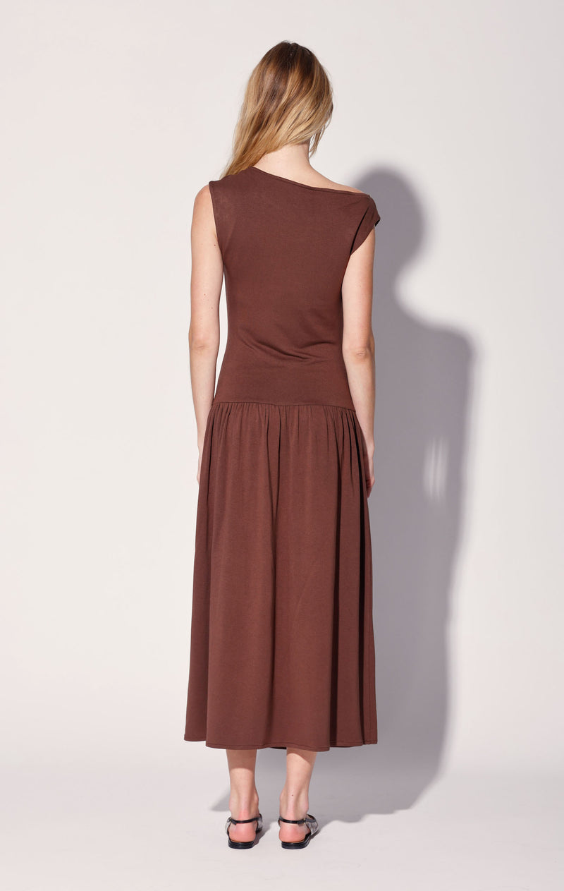 Fatima Dress, Saddle (Pre Spring 2026)