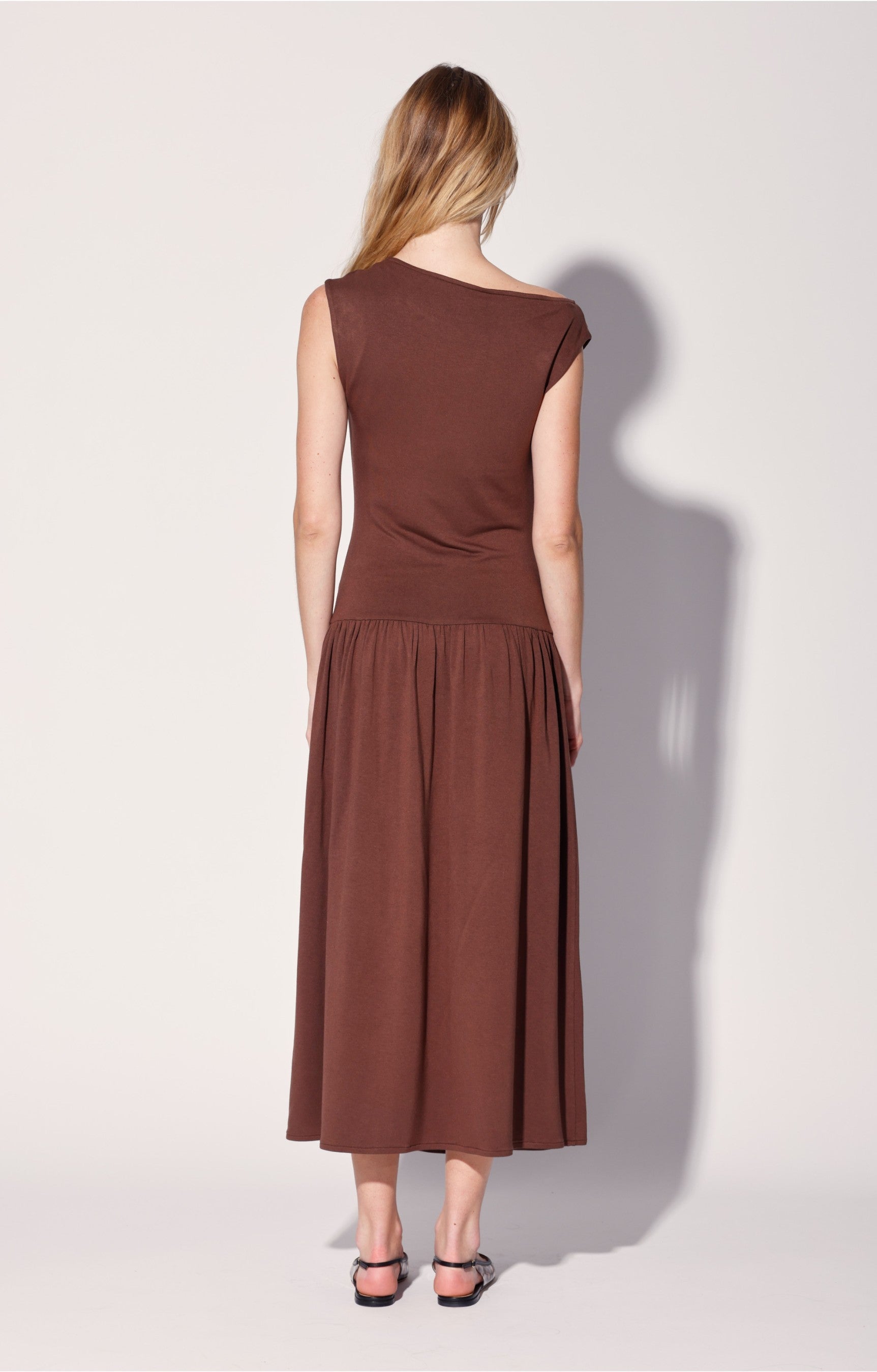 Fatima Dress, Saddle