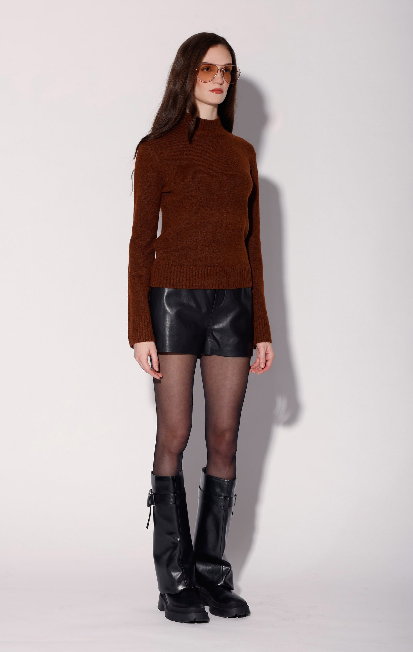 Amara Top, Brown