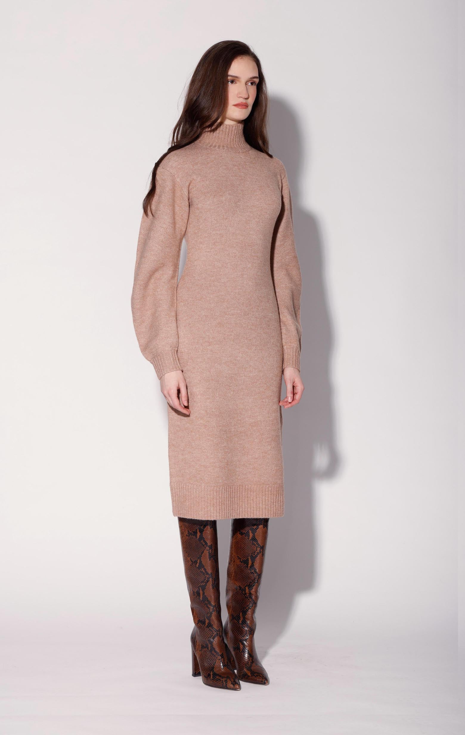 Adalina Dress, Hazelnut