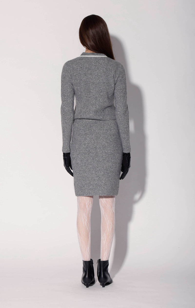 Brenda Cardigan, Heather Grey