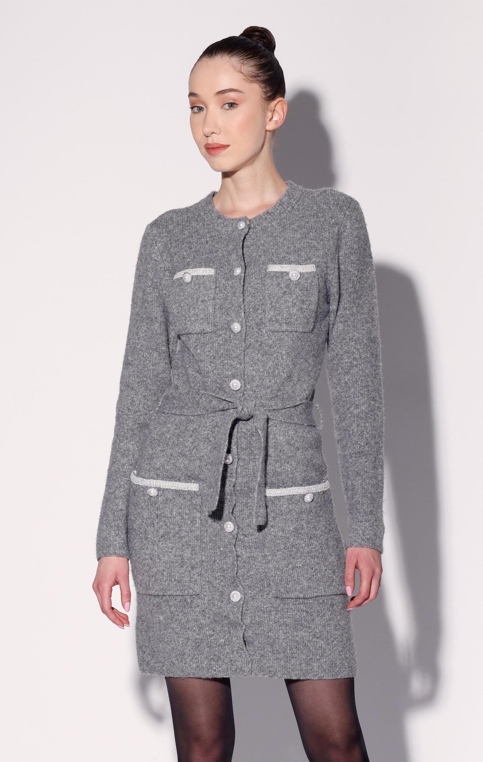 Beth Dress, Heather Grey (Fall 2026)