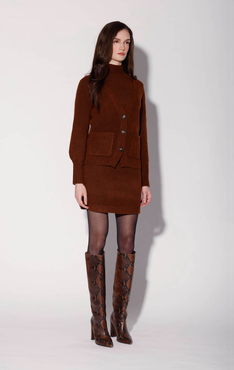 Aretha Cardigan, Brown