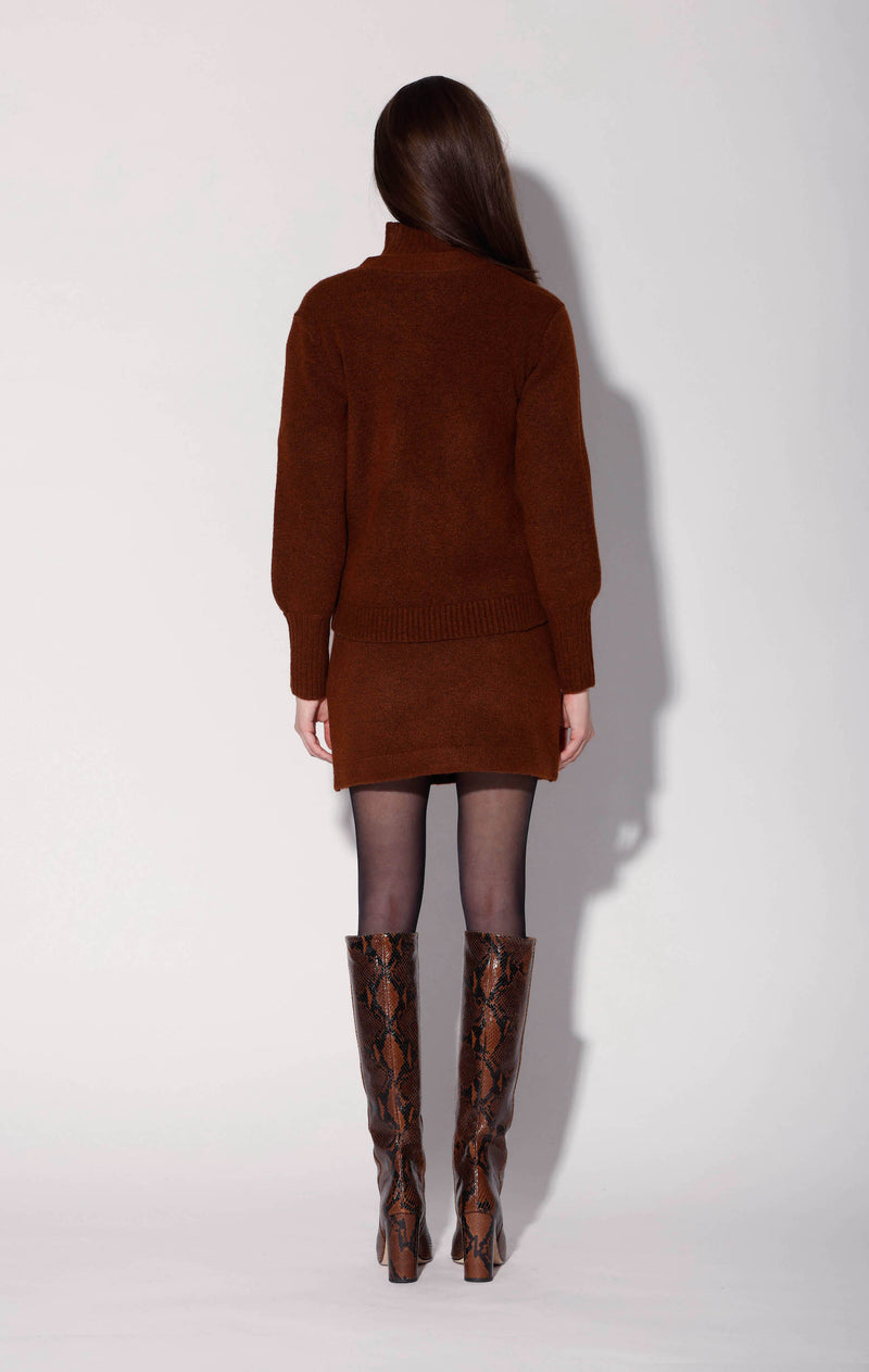 Aretha Cardigan, Brown