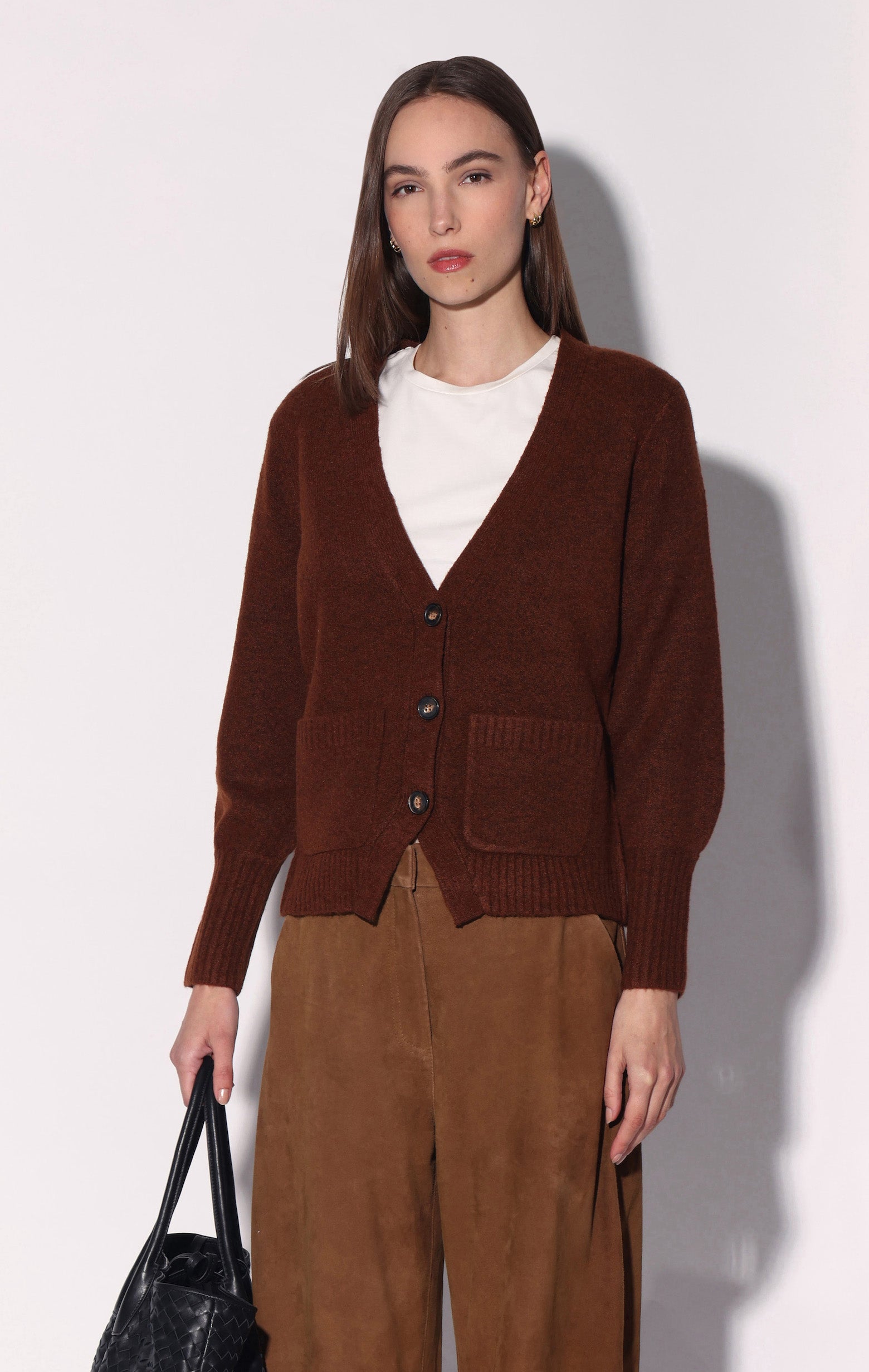 Aretha Cardigan, Brown