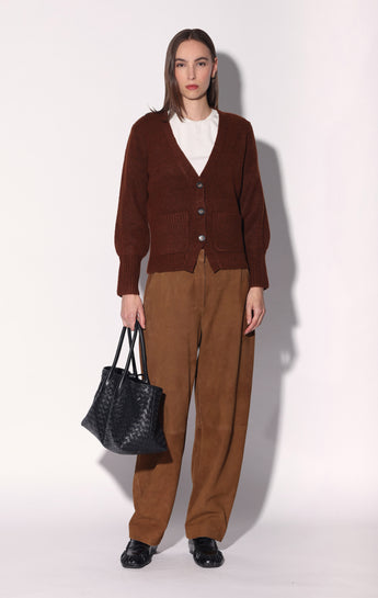 Aretha Cardigan, Brown