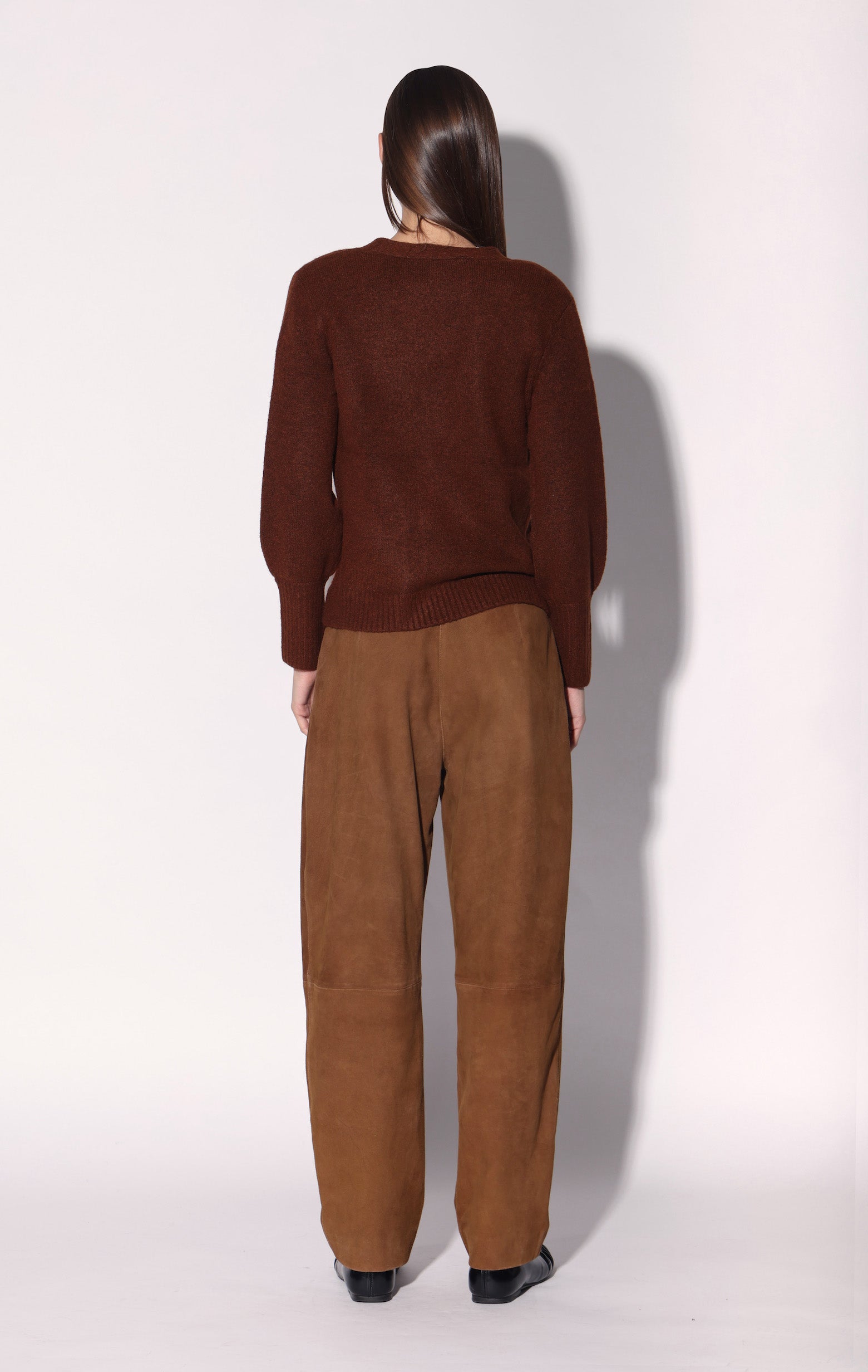 Aretha Cardigan, Brown