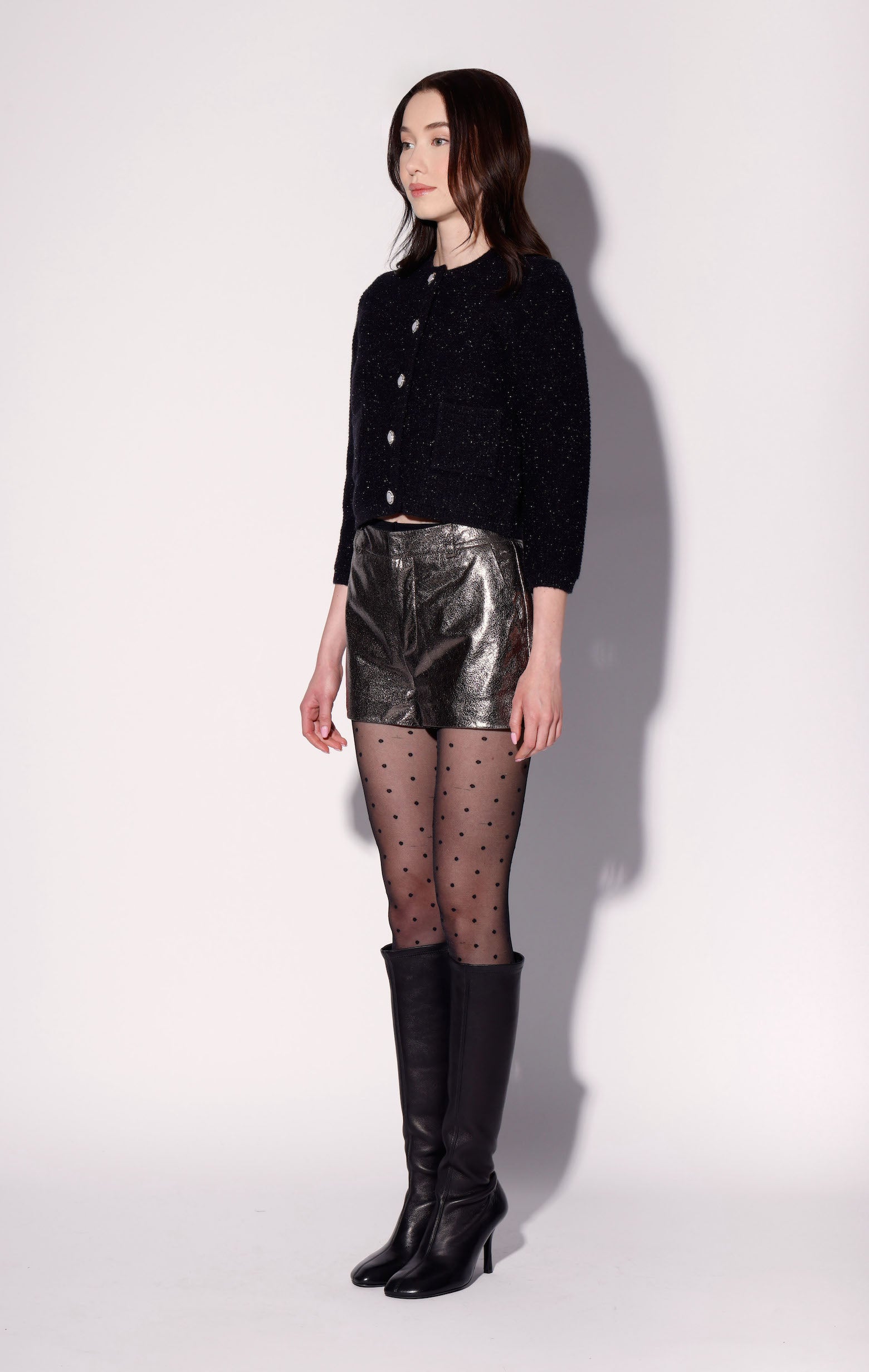 Janis Cardigan, Black Silver (Fall 2026)
