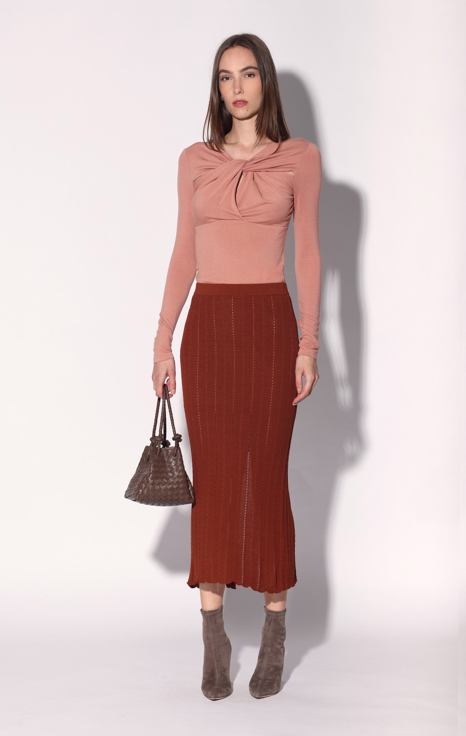 Posey Skirt, Terracotta