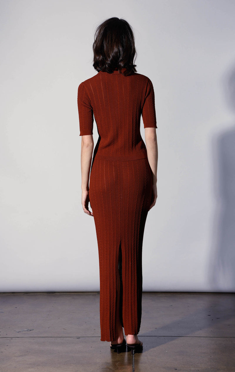 Posey Skirt, Terracotta