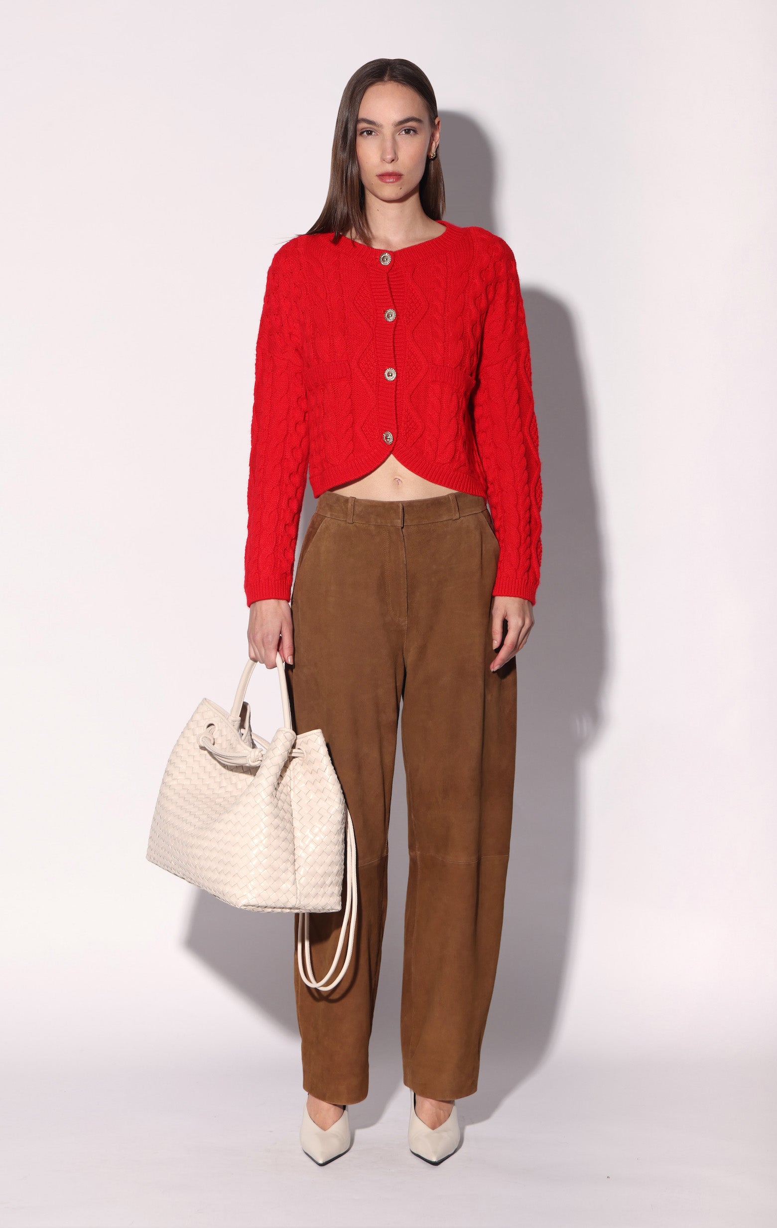 Claire Cardigan, Red