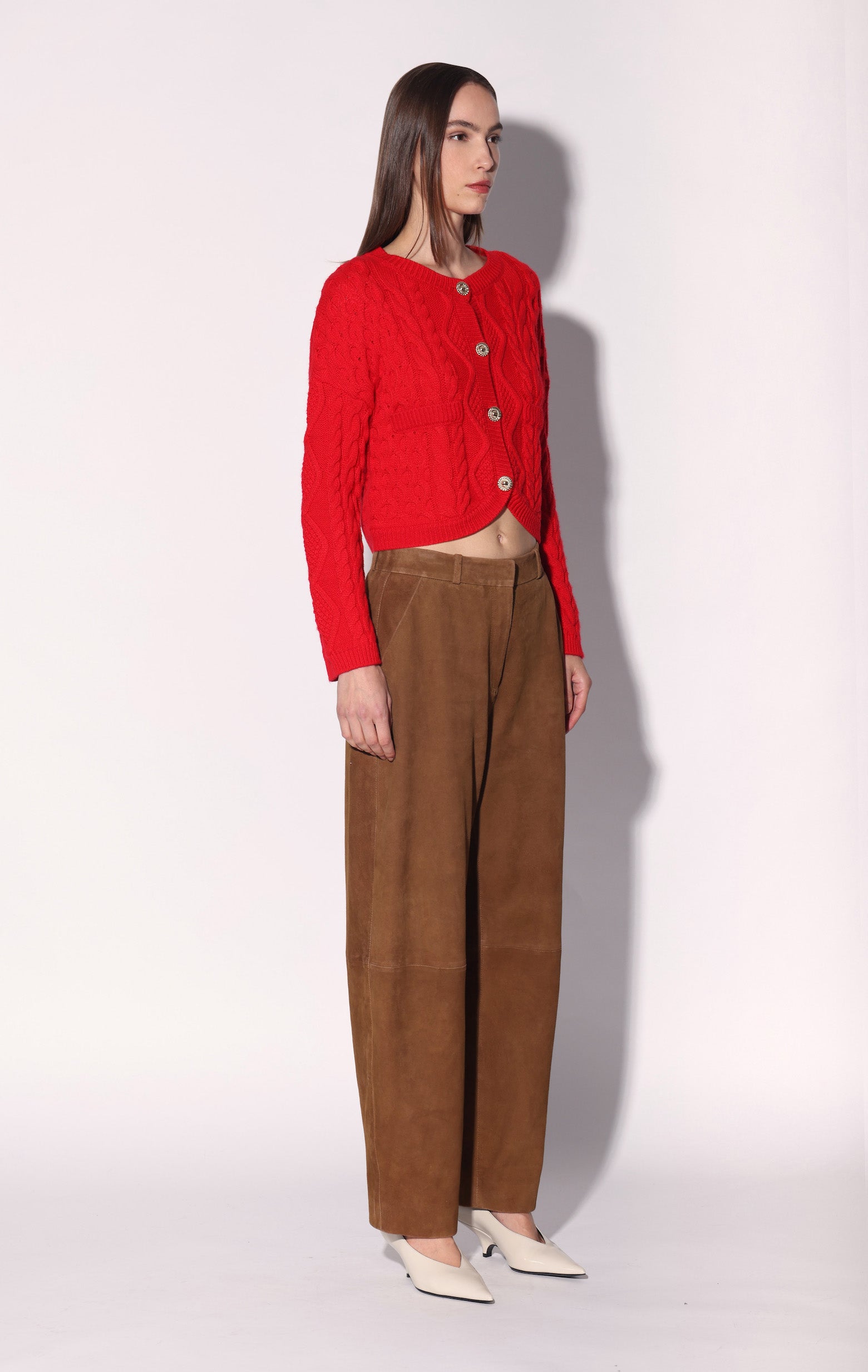 Claire Cardigan, Red