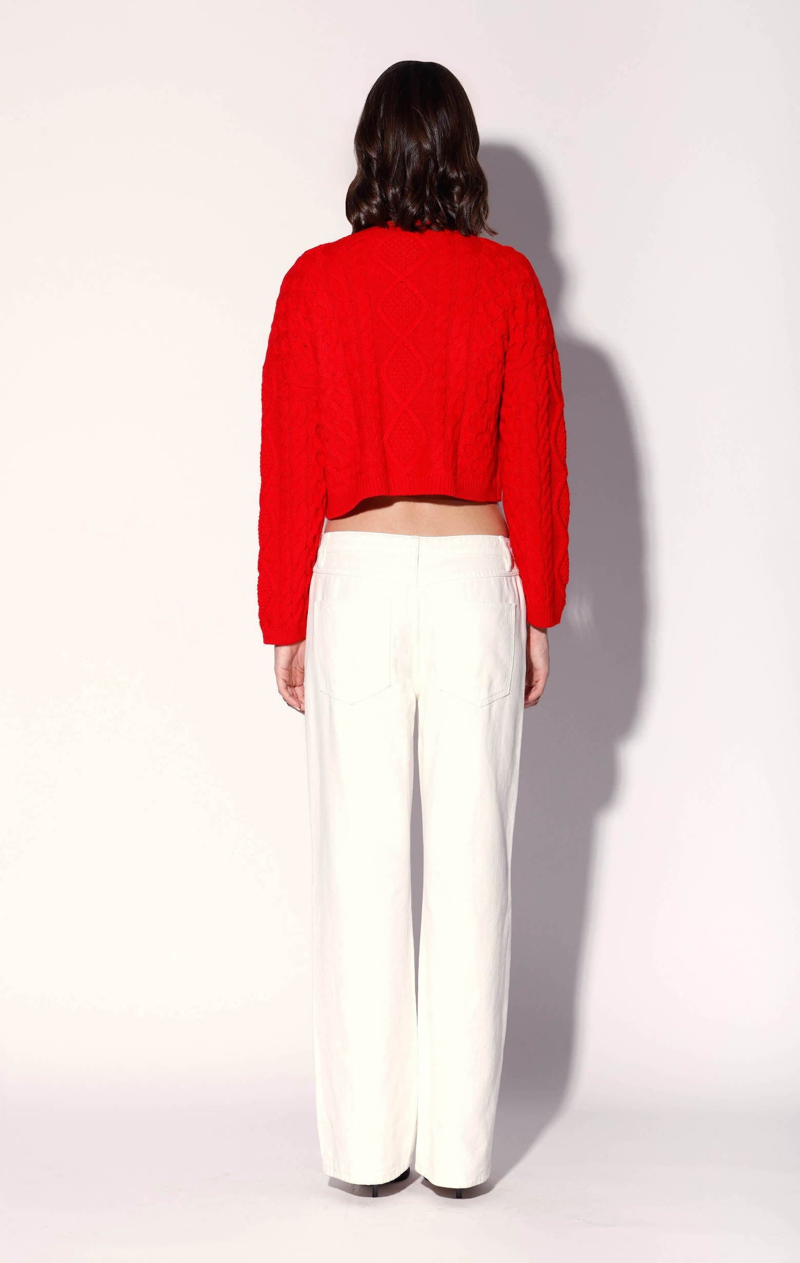Claire Cardigan, Red