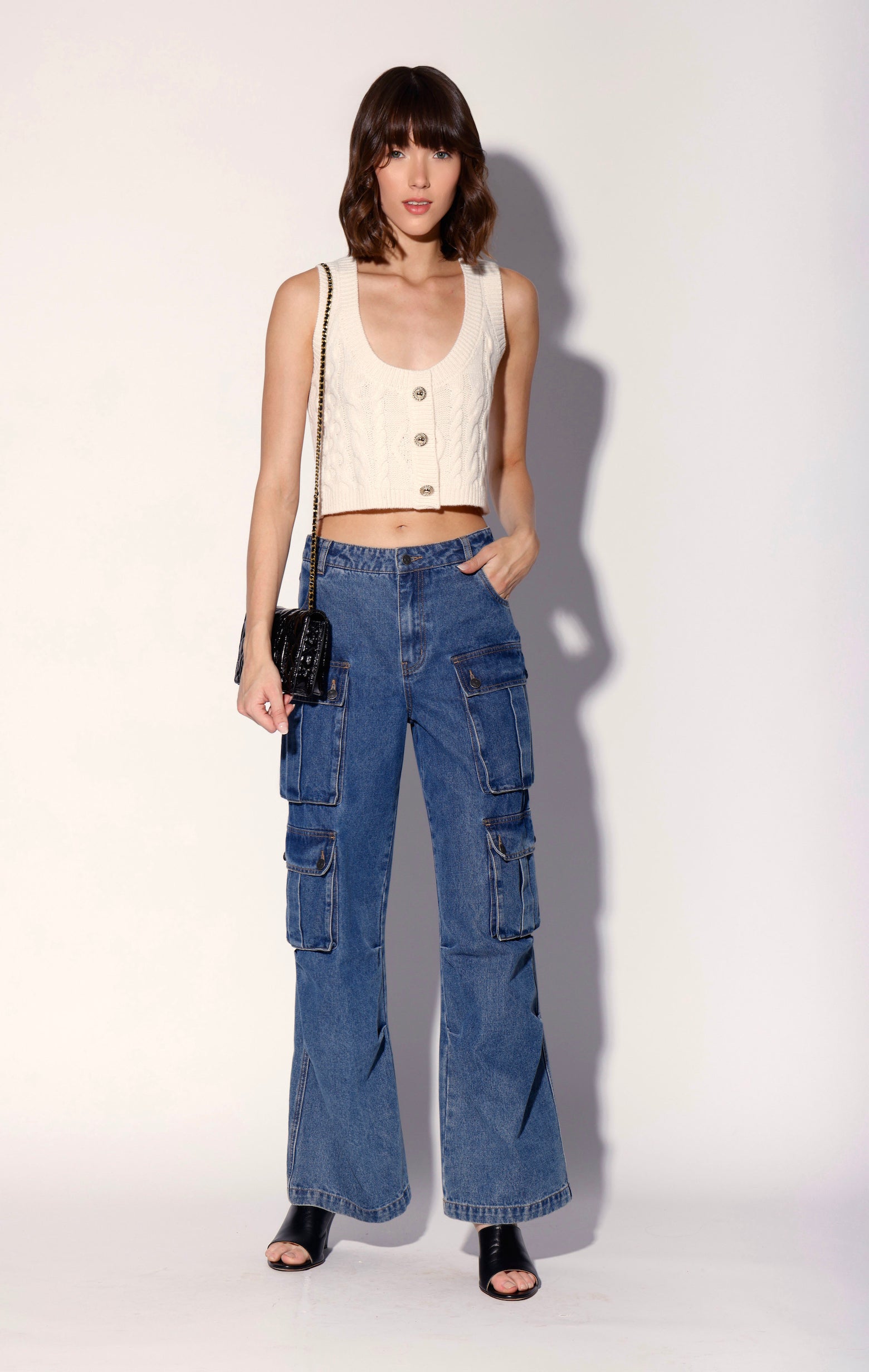Carson Top, Cream