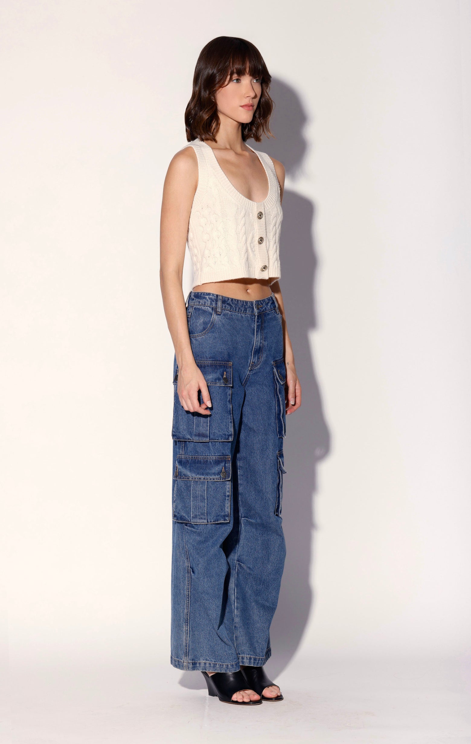 Carson Top, Cream