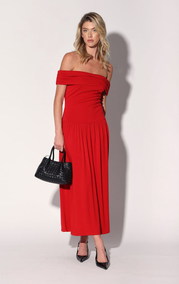 Soraya Dress, Red