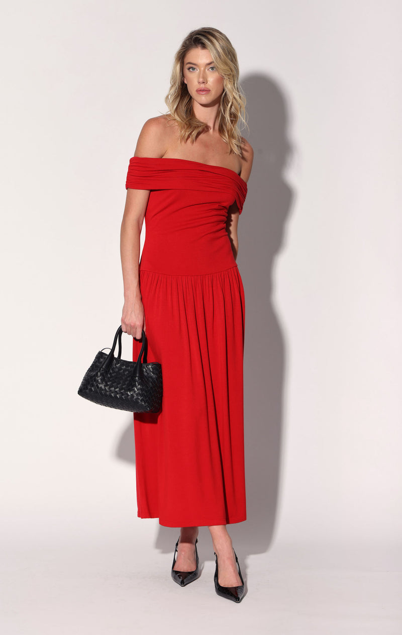 Soraya Dress, Red