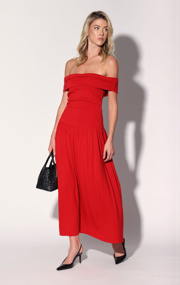Soraya Dress, Red