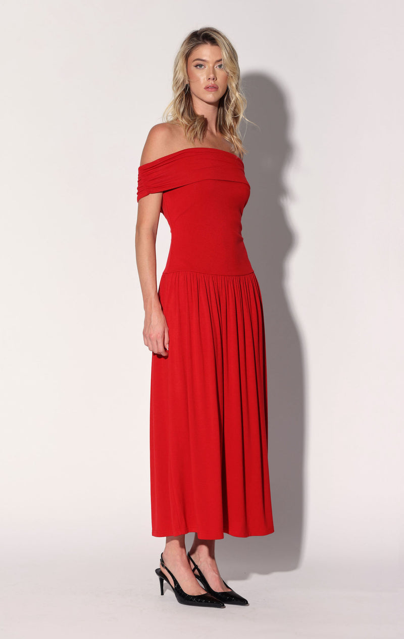 Soraya Dress, Red