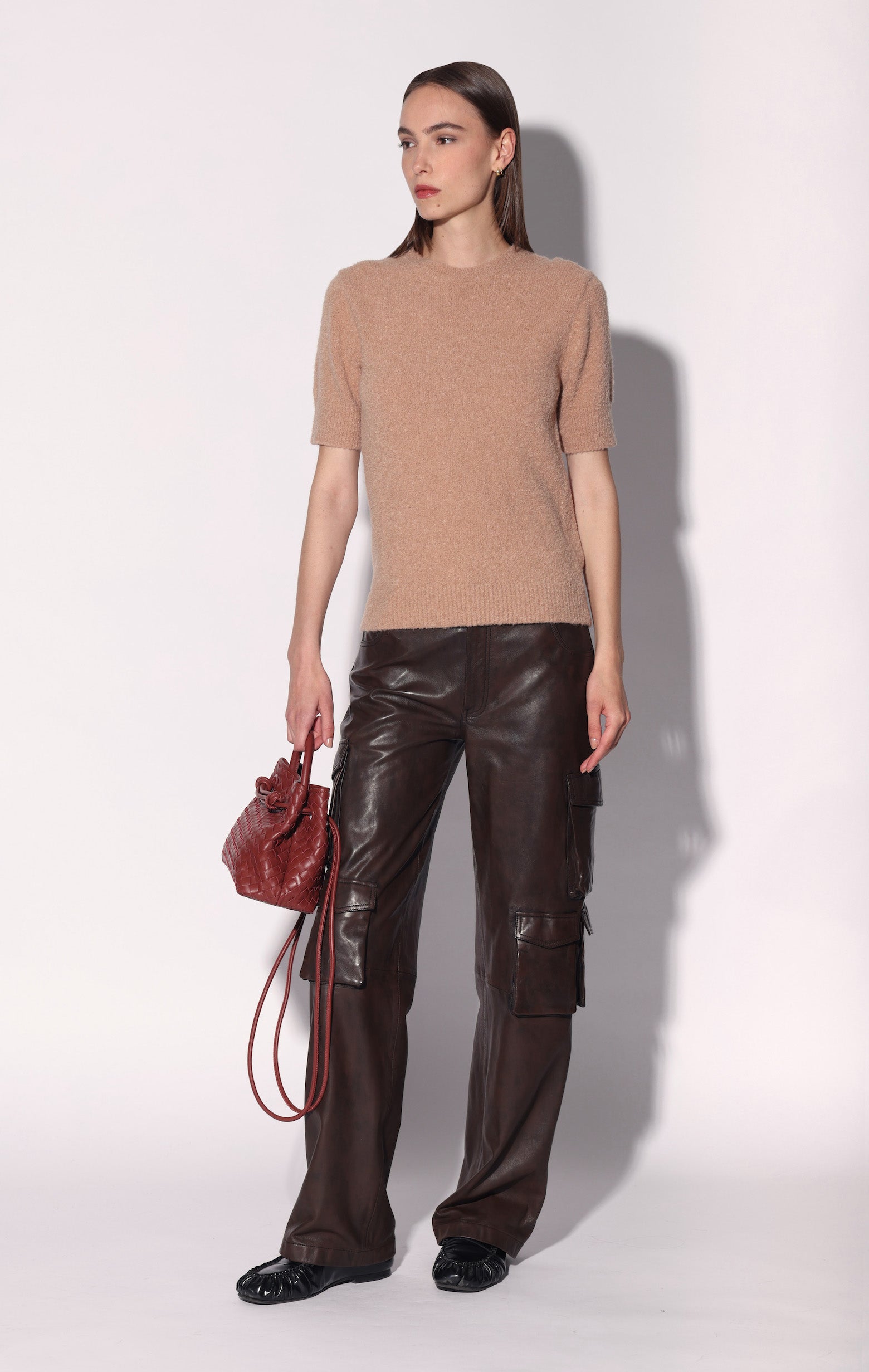 Audrey Top, Tan