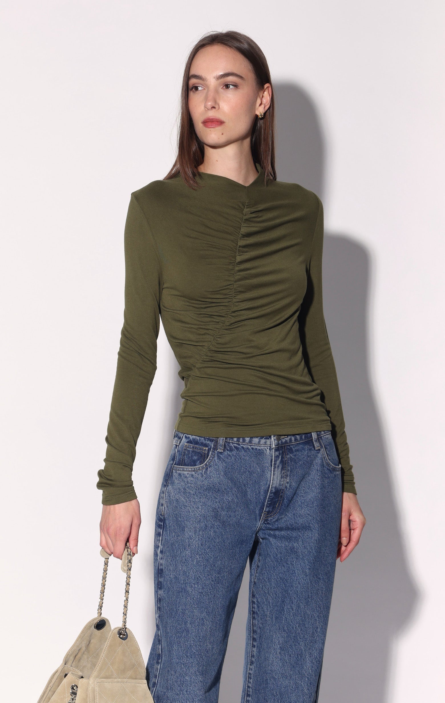 Morgana Top, Olive