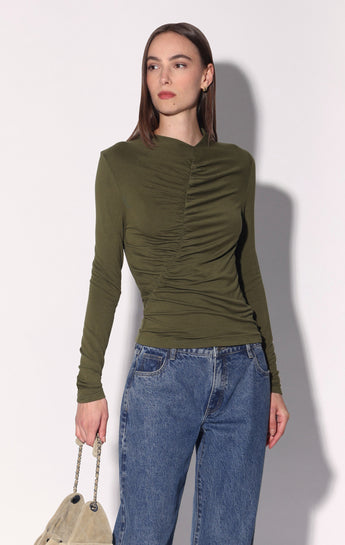 Morgana Top, Olive
