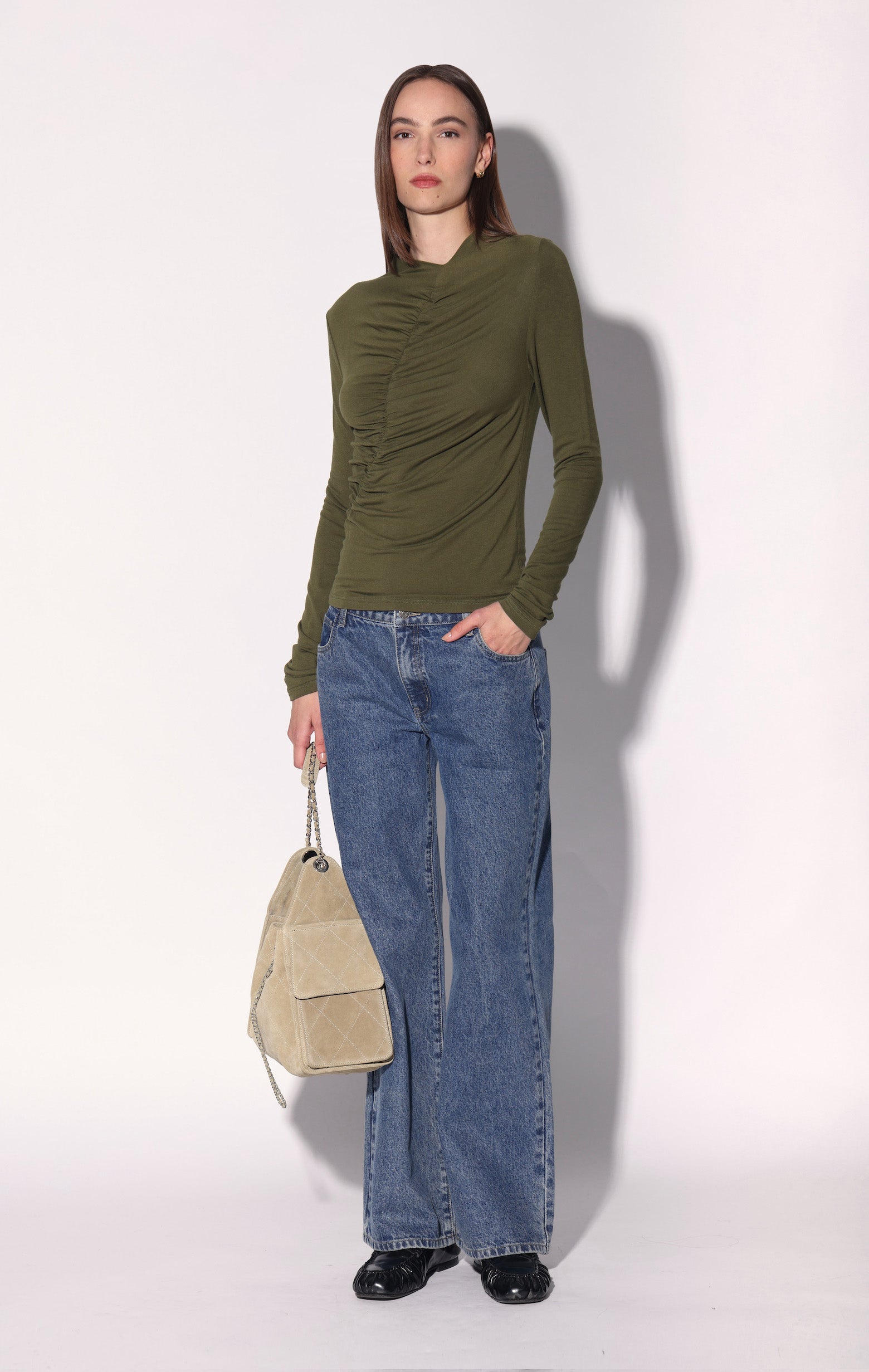 Morgana Top, Olive