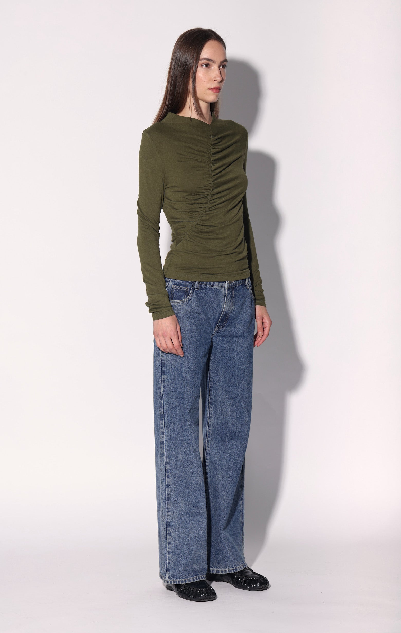Morgana Top, Olive