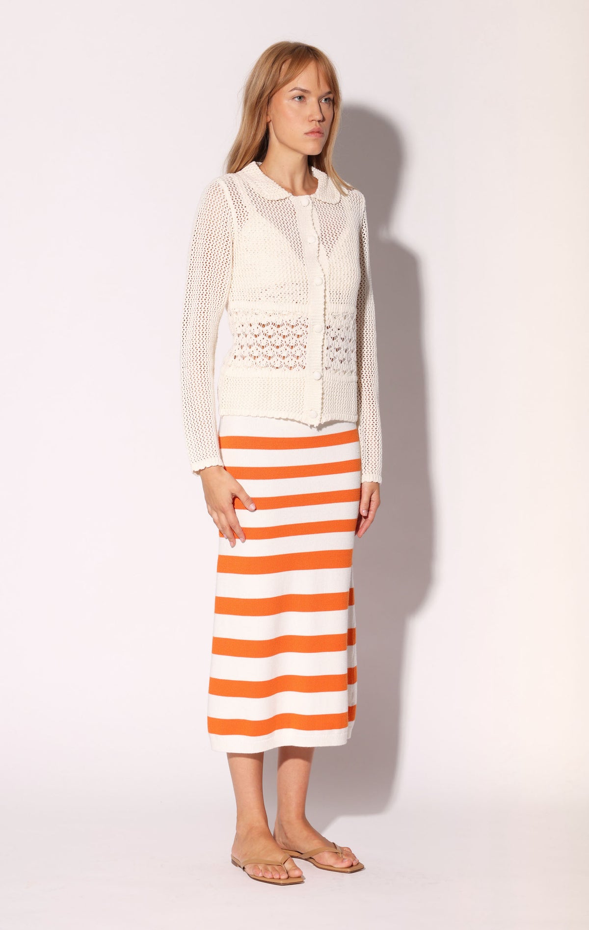 Riley Cardigan, Ivory